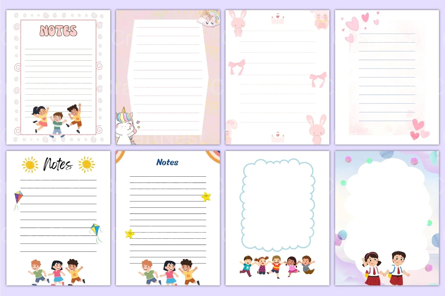 Mega Kids Writing Notebook - CraftNest - Digital Crafting and Art