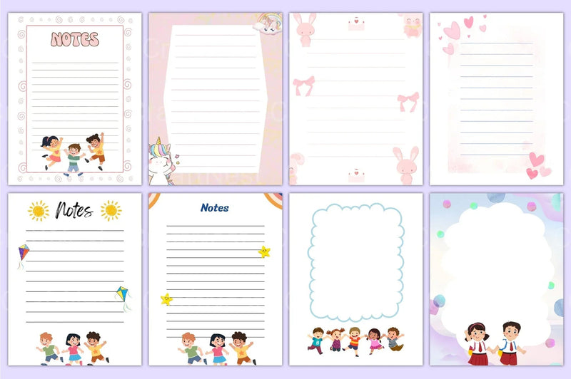 Mega Kids Writing Notebook - CraftNest - Digital Crafting and Art
