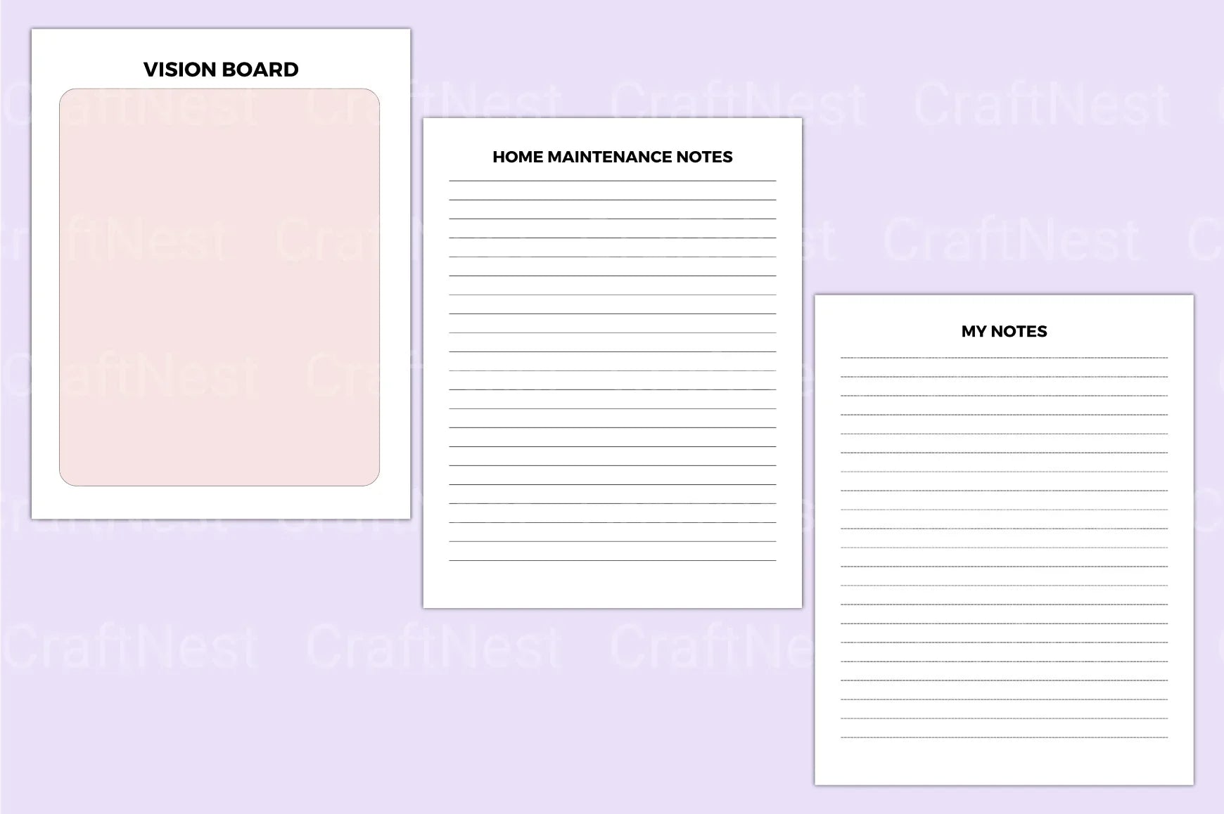 Home Maintenance Planner Guide - CraftNest - Digital Crafting and Art