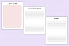 Home Maintenance Planner Guide - CraftNest - Digital Crafting and Art