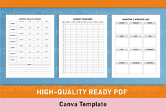 Weight Loss Tracker Tool - CraftNest - Digital Crafting and Art