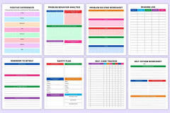Mental Health Workbook for Personal Growth - CraftNest - Digital Crafting and Art