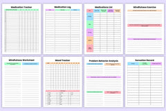 Therapy Healing Workbook for Personal Growth - CraftNest - Digital Crafting and Art
