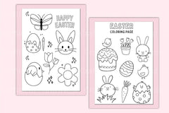 Easter Activity Coloring Book for Kids - CraftNest - Digital Crafting and Art