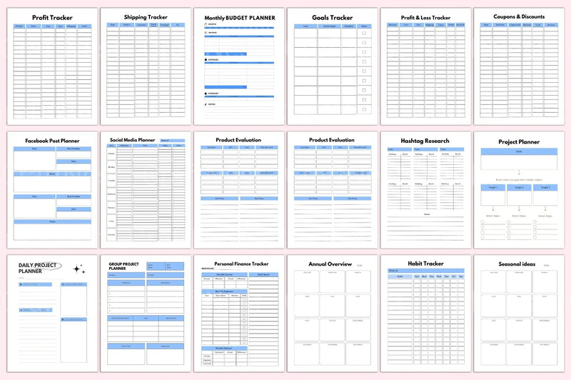 Business Planner Interior Design - CraftNest - Digital Crafting and Art