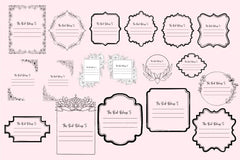 This Book Belongs To: Personalized Bookplate Design - CraftNest - Digital Crafting and Art