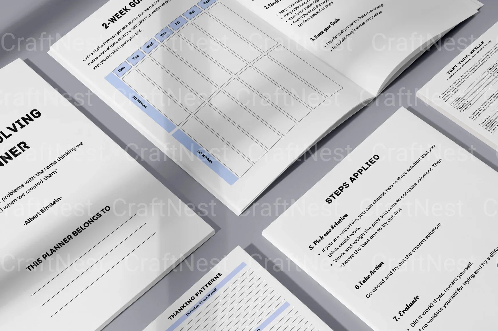 Effective Problem Solving Planner - CraftNest - Digital Crafting and Art