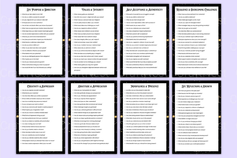 Shadow Work Prompts for Personal Growth - CraftNest - Digital Crafting and Art
