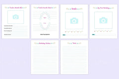 Baby Memory Book: Capture Precious Moments - CraftNest - Digital Crafting and Art