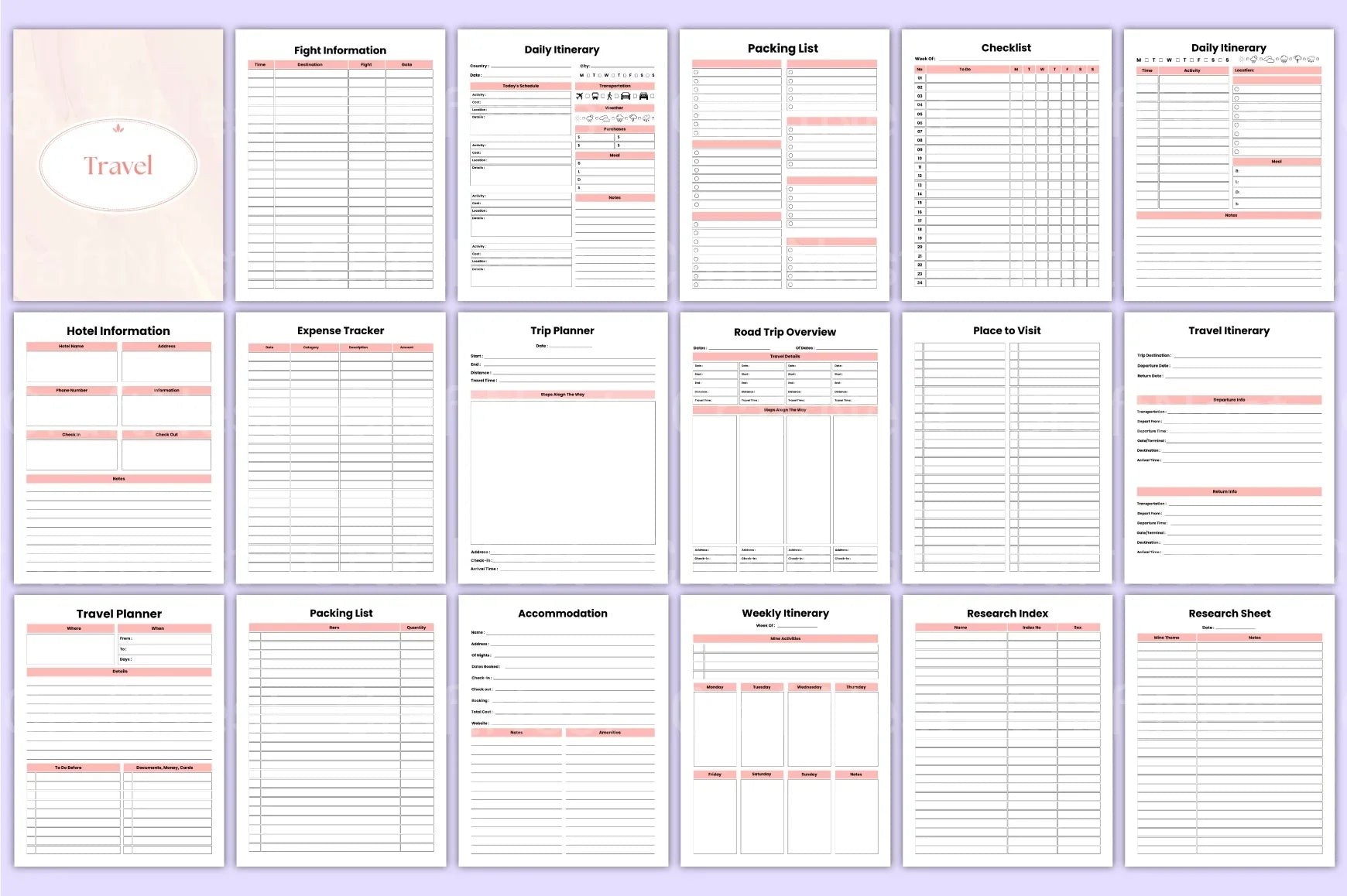 All-In-One Life Organizer - CraftNest - Digital Crafting and Art