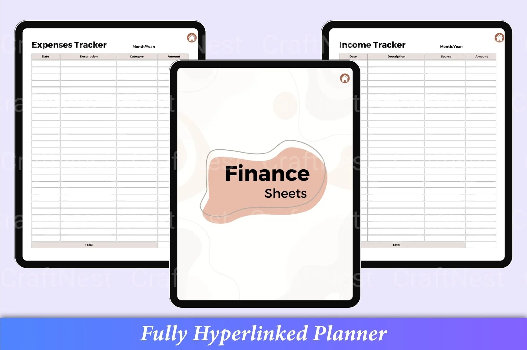 Budget Planner 2023 - CraftNest - Digital Crafting and Art