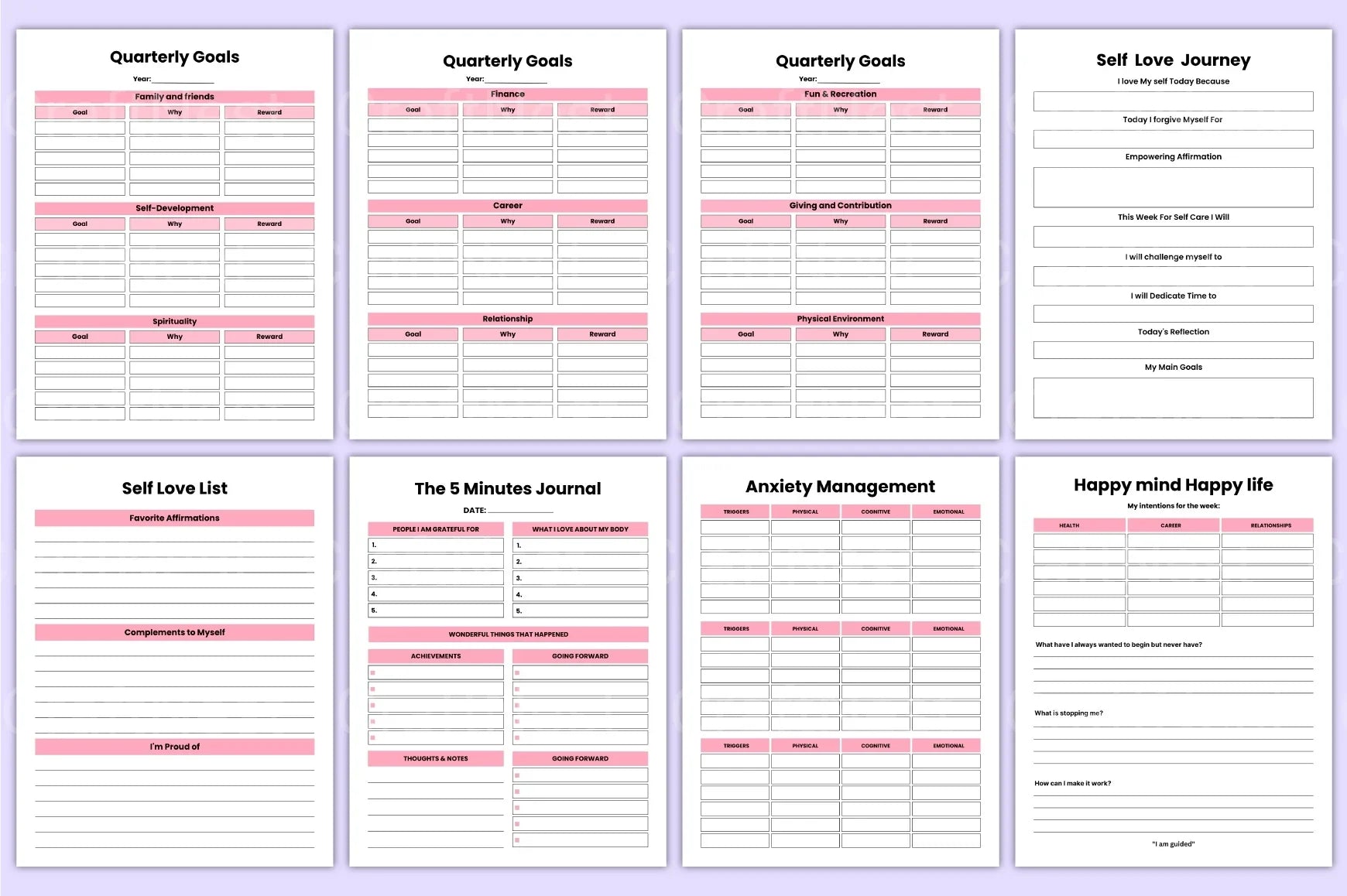 Self Care Wellness Guide - CraftNest - Digital Crafting and Art
