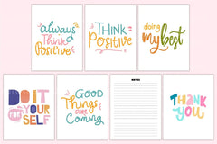Kids Positive Affirmations Canva Template - CraftNest - Digital Crafting and Art