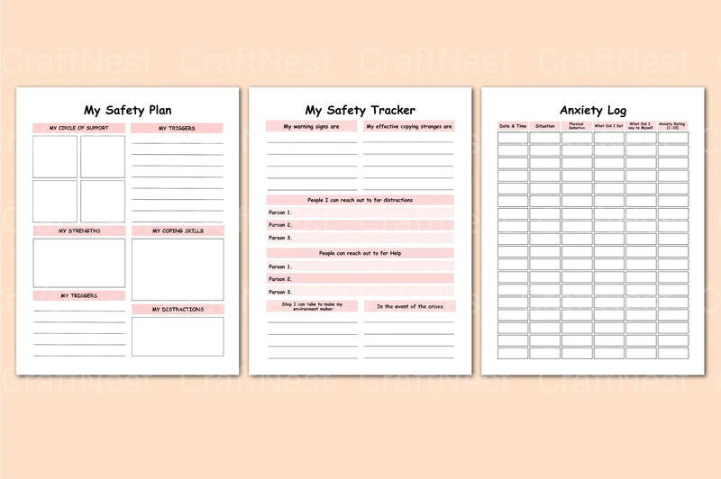 Safety Crisis Plan Guide - CraftNest - Digital Crafting and Art