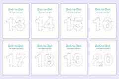 Alphabet Dot to Dot Worksheet for Kids - CraftNest - Digital Crafting and Art