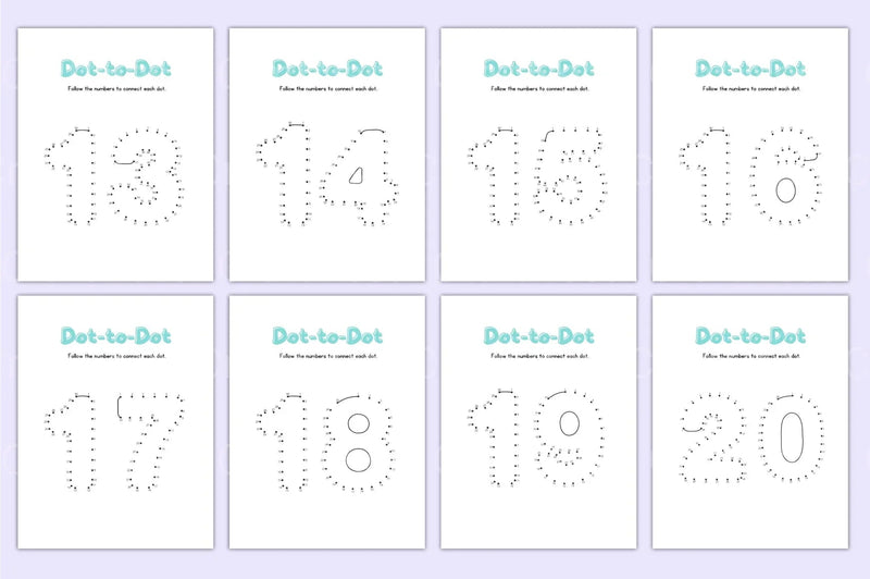 Alphabet Dot to Dot Worksheet for Kids - CraftNest - Digital Crafting and Art