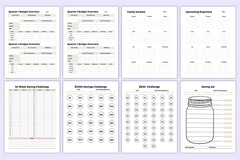 Budget Planner 2023 - CraftNest - Digital Crafting and Art
