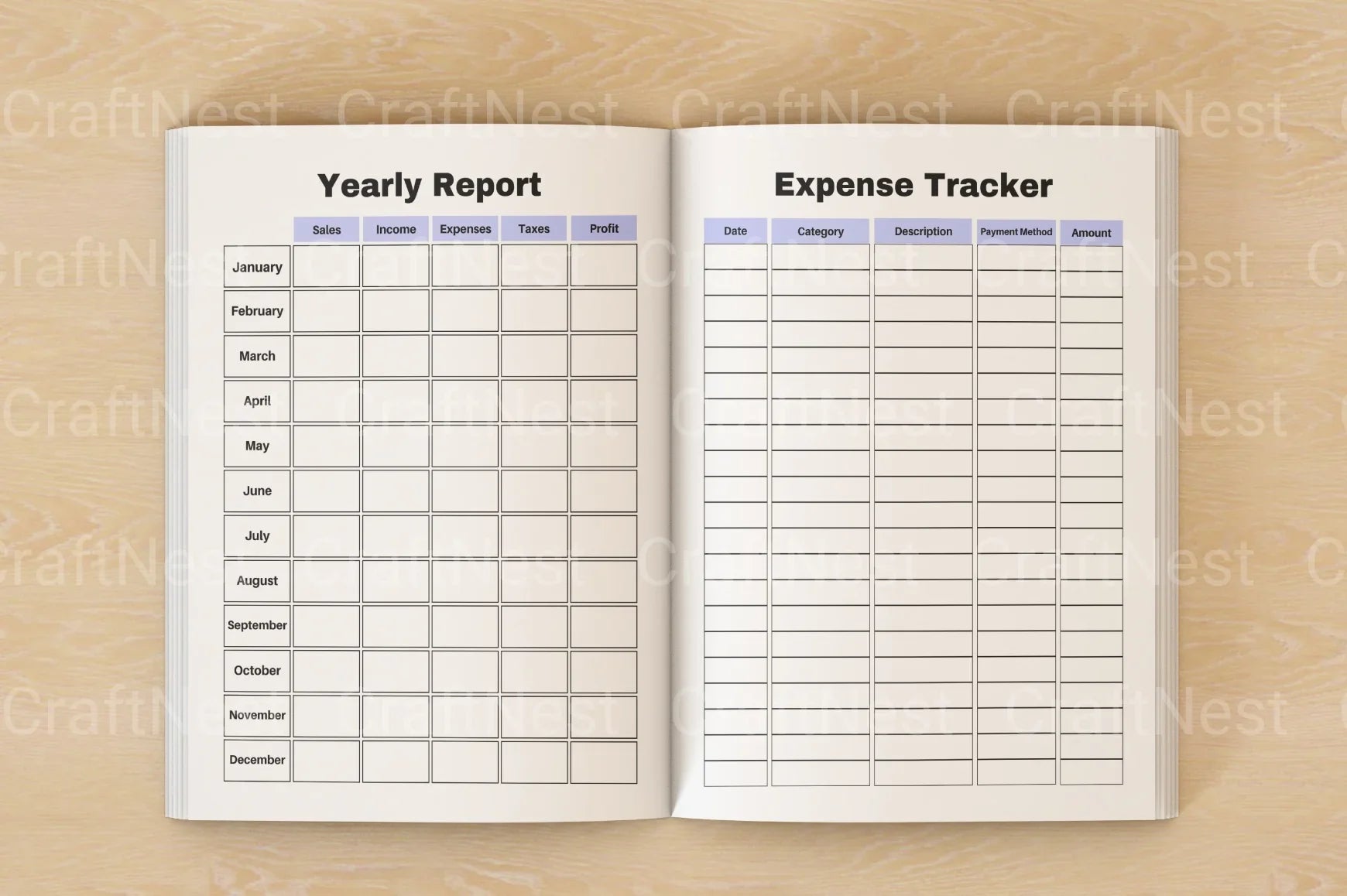 Craft Business Planner Guide - CraftNest - Digital Crafting and Art