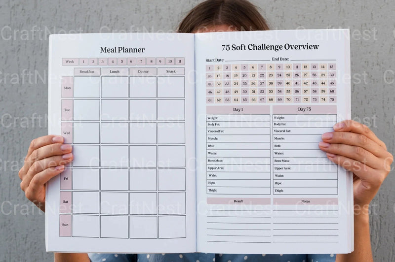 Soft Challenge Tracker Tool for Goal Setting - CraftNest - Digital Crafting and Art