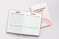 Rainbow Budget Planner for Effective Financial Management - CraftNest - Digital Crafting and Art