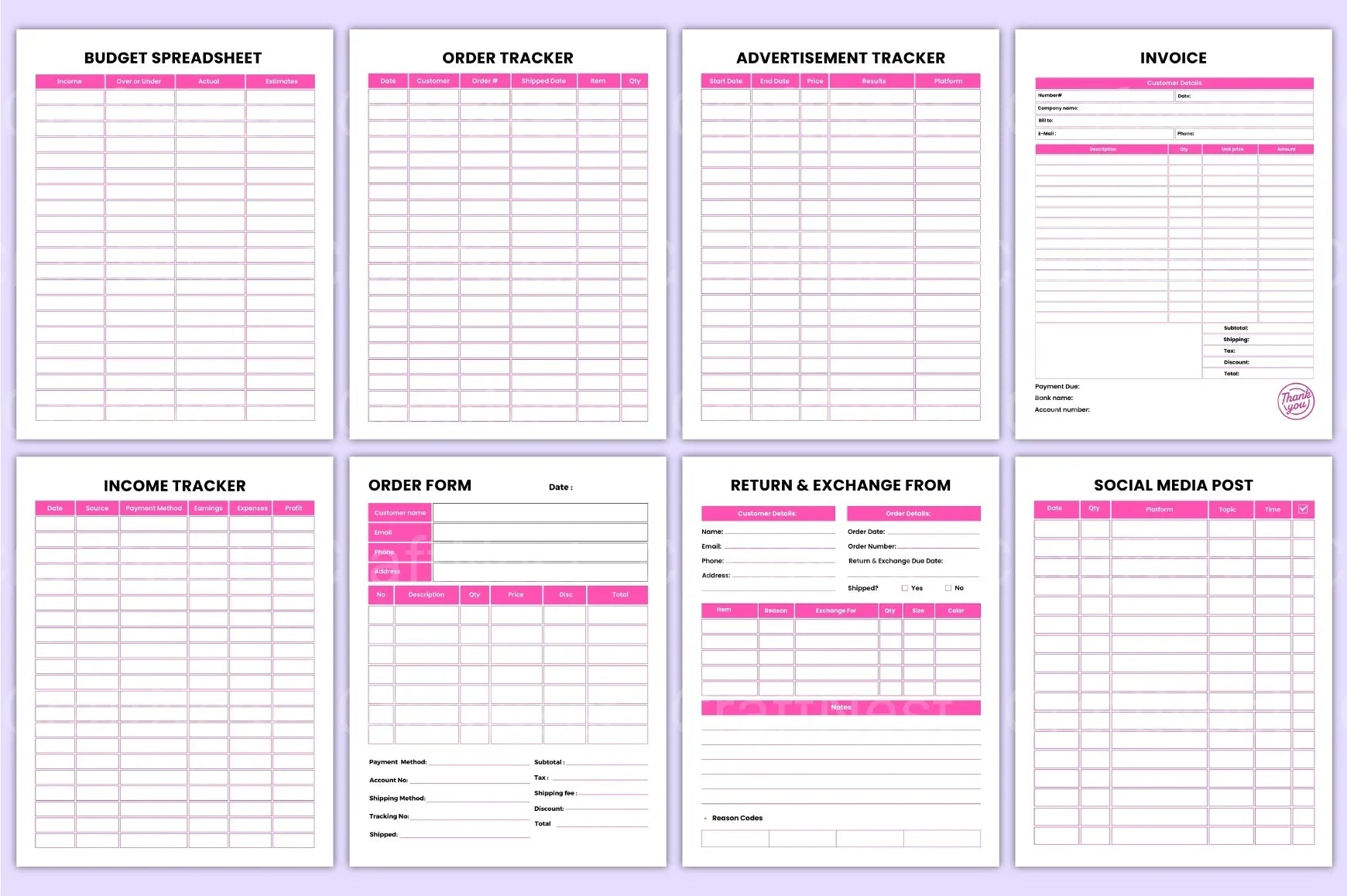 Girl Boss Organizer: Empower Your Workspace - CraftNest - Digital Crafting and Art
