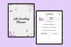 Life Coaching Planner for Personal Growth - CraftNest - Digital Crafting and Art