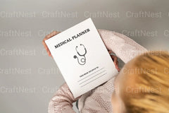 Medical Planner Template - CraftNest - Digital Crafting and Art