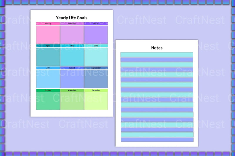 Anxiety and Depression Workbook for Mental Health - CraftNest - Digital Crafting and Art