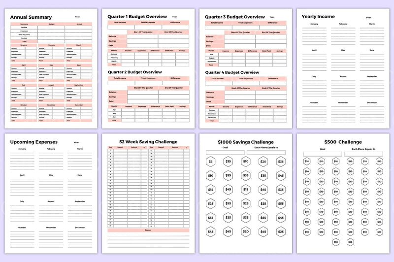 Mega Budget Planner - CraftNest - Digital Crafting and Art
