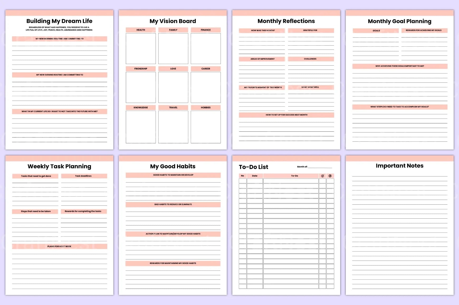 PTSD Trauma Recovery Workbook - CraftNest - Digital Crafting and Art
