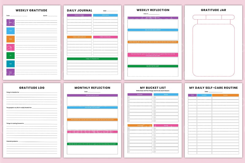 Self Care Growth Guide - CraftNest - Digital Crafting and Art