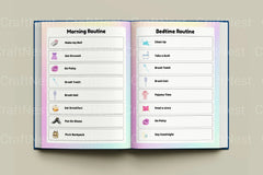 Chore Chart for Kids: Fun and Effective Organization Tool - CraftNest - Digital Crafting and Art