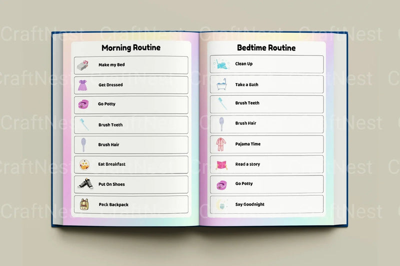 Chore Chart for Kids: Fun and Effective Organization Tool - CraftNest - Digital Crafting and Art