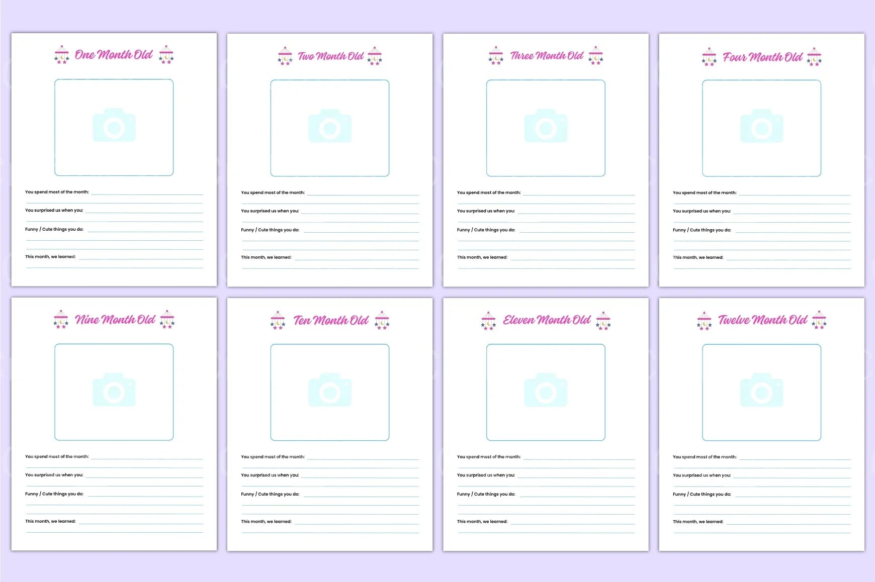 Baby Memory Book: Cherish Every Milestone - CraftNest - Digital Crafting and Art