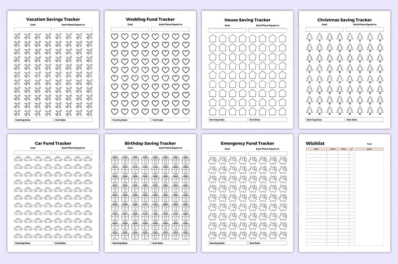 Budget Planner 2023 - CraftNest - Digital Crafting and Art