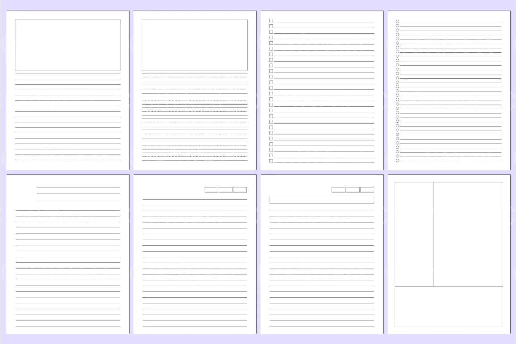 Stylish Notebook for Creative Ideas - CraftNest - Digital Crafting and Art