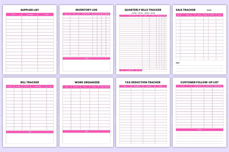 Girl Boss Organizer: Empower Your Workspace - CraftNest - Digital Crafting and Art