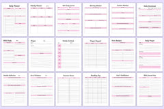Ultimate Planner Sheets for Organization and Productivity - CraftNest - Digital Crafting and Art