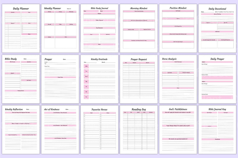 Ultimate Planner Sheets for Organization and Productivity - CraftNest - Digital Crafting and Art