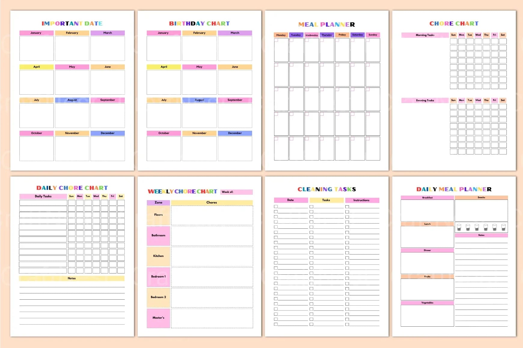 ADHD Planner for Kids: Boost Focus & Organization - CraftNest - Digital Crafting and Art