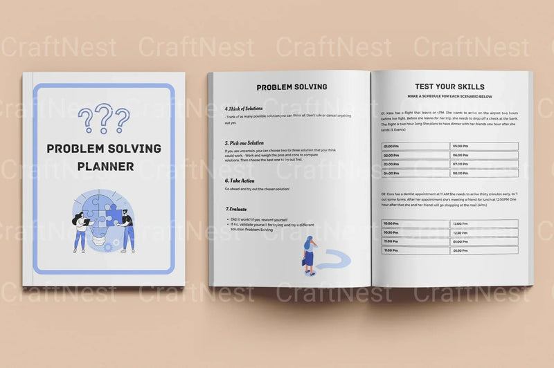 Effective Problem Solving Planner - CraftNest - Digital Crafting and Art