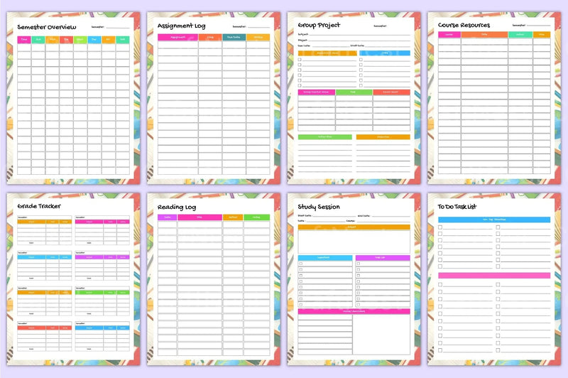 Academic Workbook for Kids - CraftNest - Digital Crafting and Art