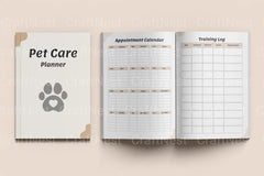 Pet Care Planner: Organize Your Pet's Needs - CraftNest - Digital Crafting and Art