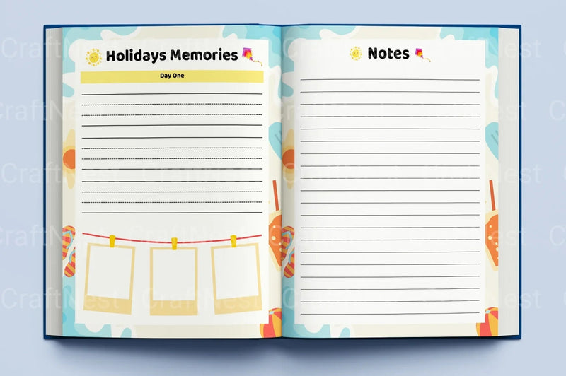 Summer Planner for Kids - CraftNest - Digital Crafting and Art