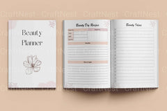 Beauty Planner Canva Template - CraftNest - Digital Crafting and Art