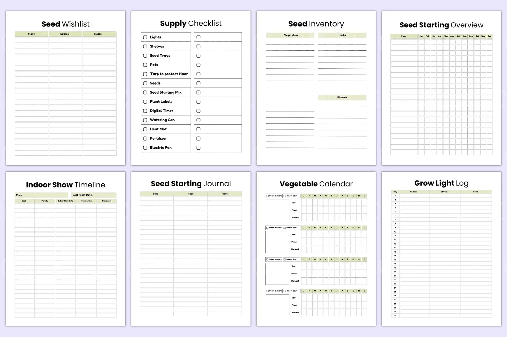 Ultimate Garden Planner - CraftNest - Digital Crafting and Art