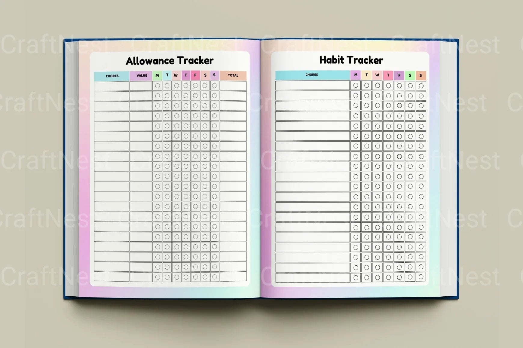 Chore Chart for Kids: Fun and Effective Organization Tool - CraftNest - Digital Crafting and Art