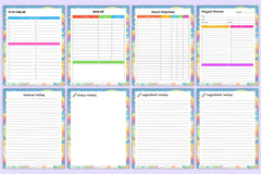 Academic Student Life Planner - CraftNest - Digital Crafting and Art