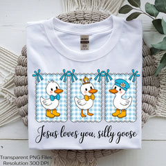 Jesus Loves You Silly Goose Christian SVG Bundle - CraftNest - Digital Crafting and Art