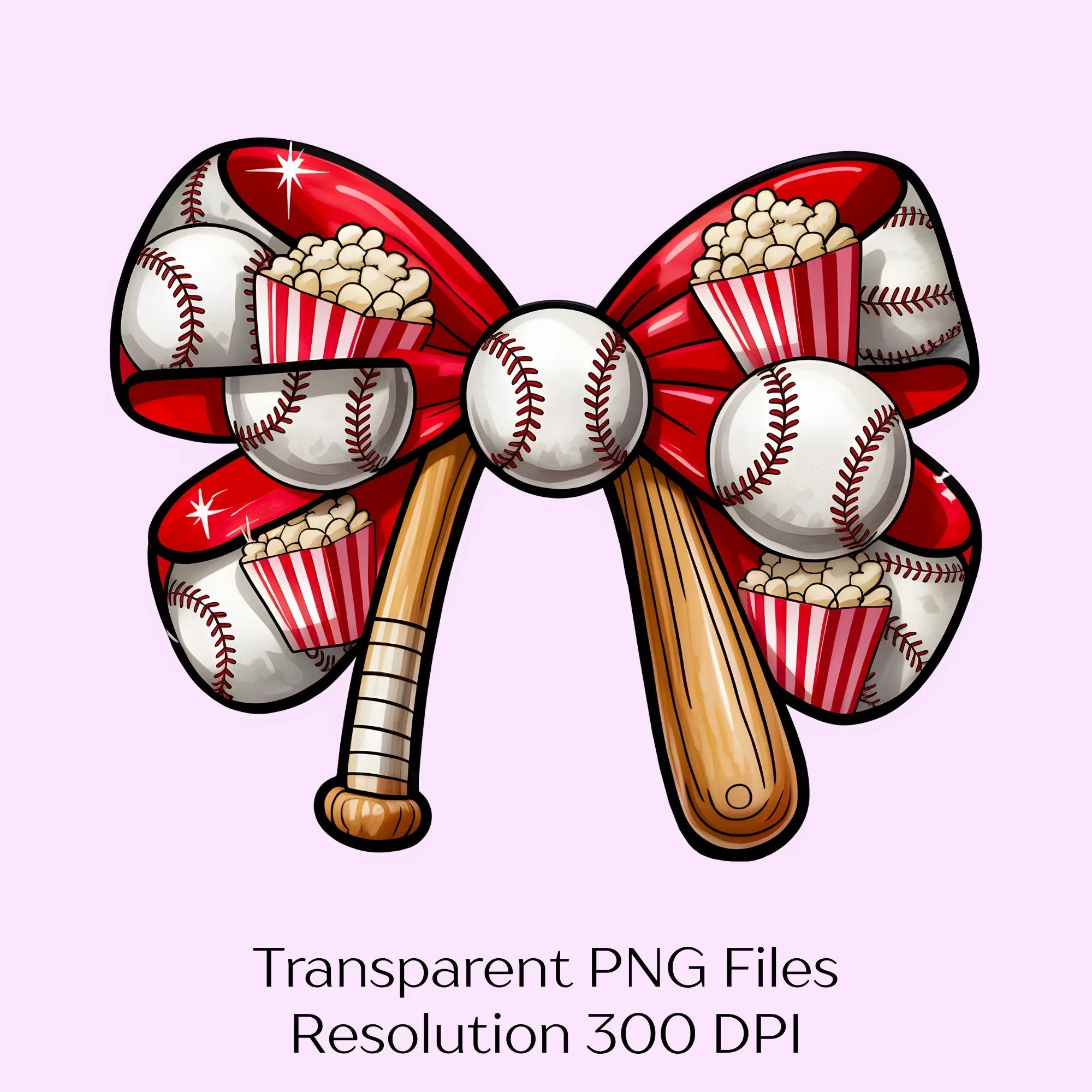 Baseball Coquette Bow Clipart Bundle - CraftNest - Digital Crafting and Art